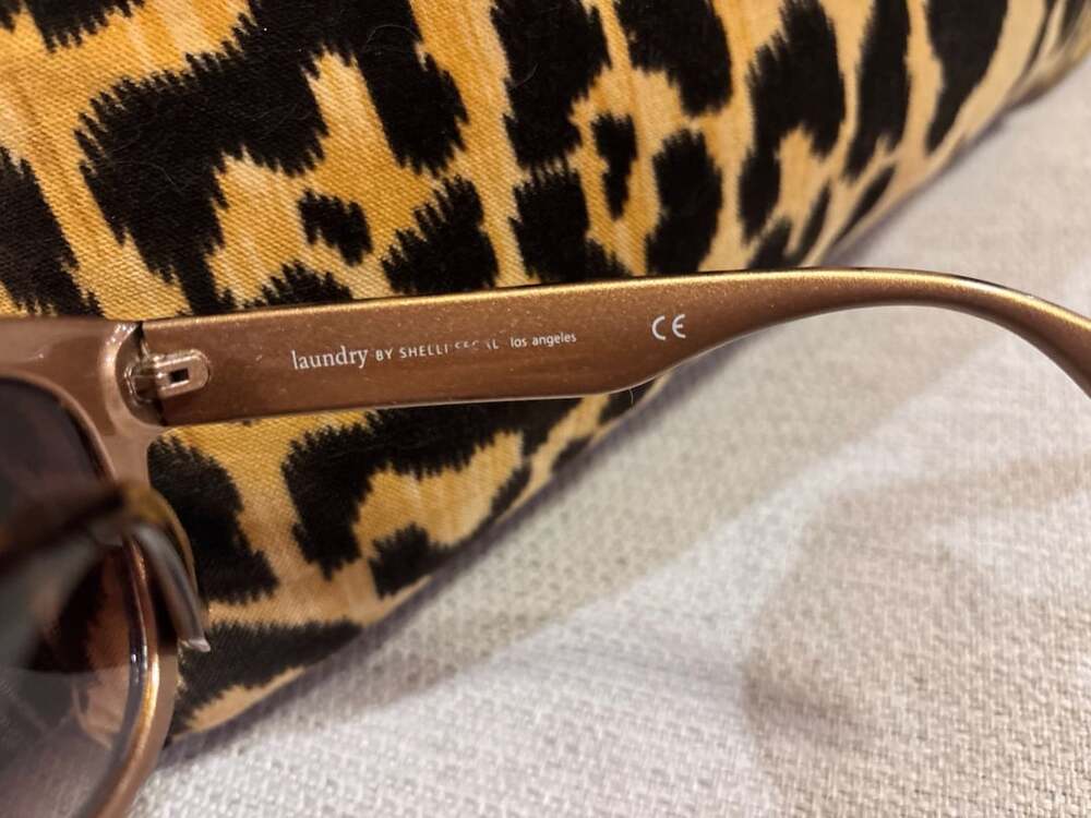 Laundry By Shelli Segal Tortoise Sunglasses - Picture 6 of 9